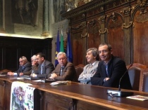 Da sinistra: Marco Crocicchia, Antonio Delli Iaconi, Leonardo Michelini, Francesco Monzillo, Armando Malè e Fabio Fontana